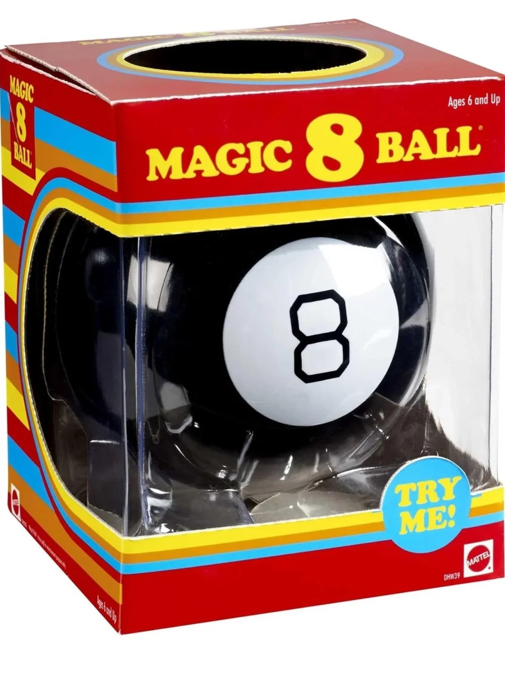 Magic 8 Ball Black Fortune Teller - Classic Mystery Toy